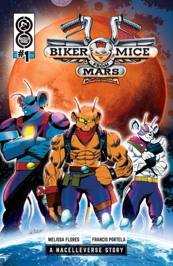 Biker Mice From Mars #1 (de 3) Portada B Variante de Juan Gedeon