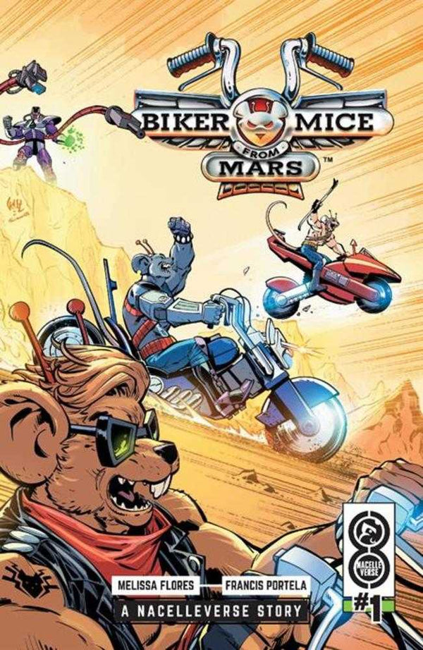 Biker Mice From Mars #1 (de 3) Portada C Roger Cruz Variante