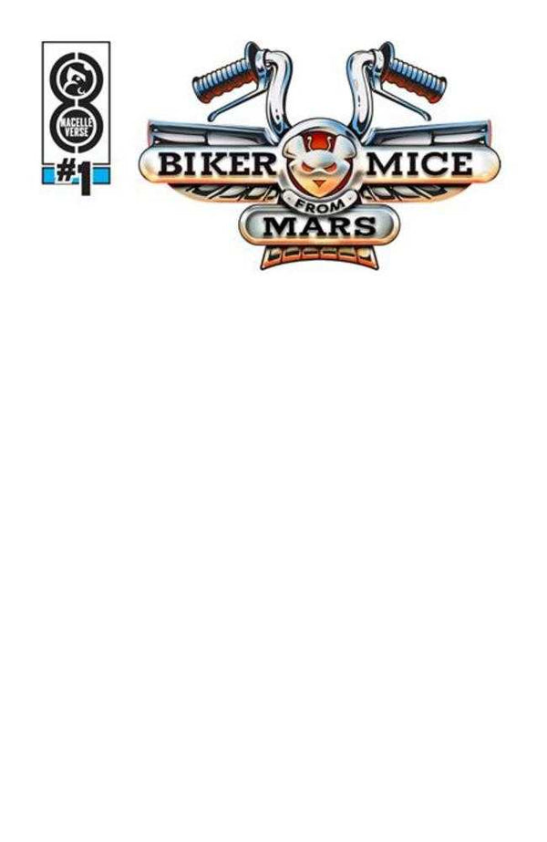 Biker Mice From Mars #1 (de 3) Portada D Boceto en blanco Variante