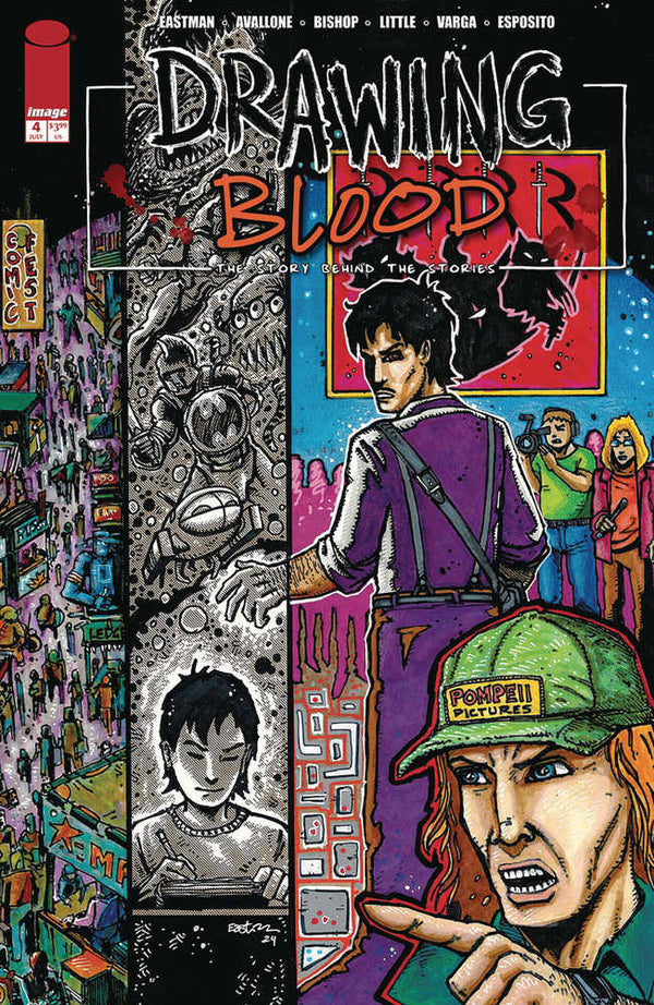 Drawing Blood #4 (de 12) Portada A Eastman