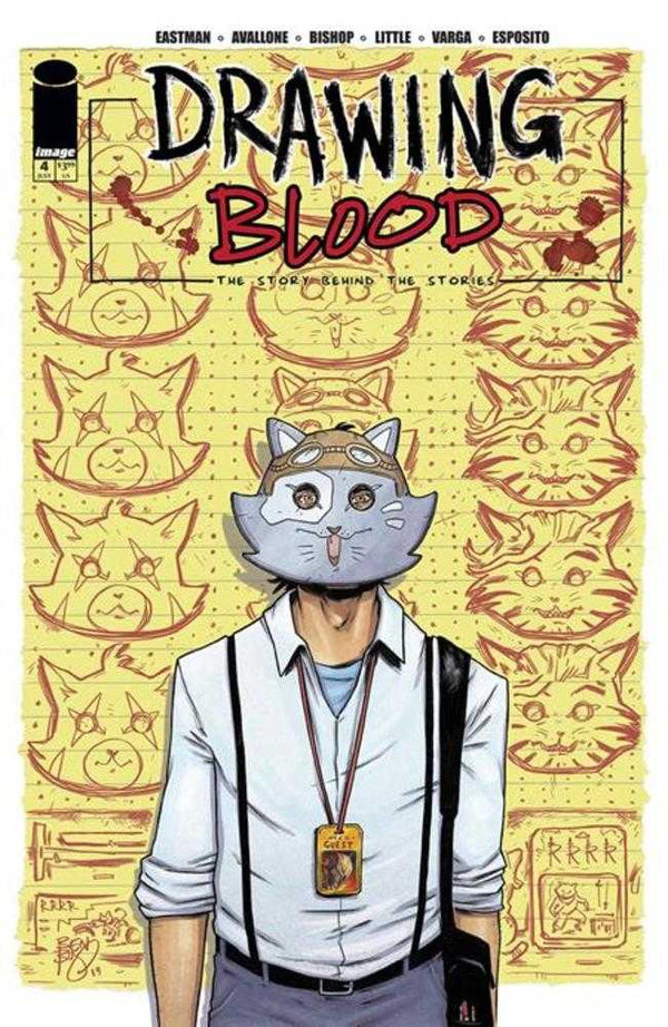 Drawing Blood #4 (de 12) Portada B Variante de Ben Bishop