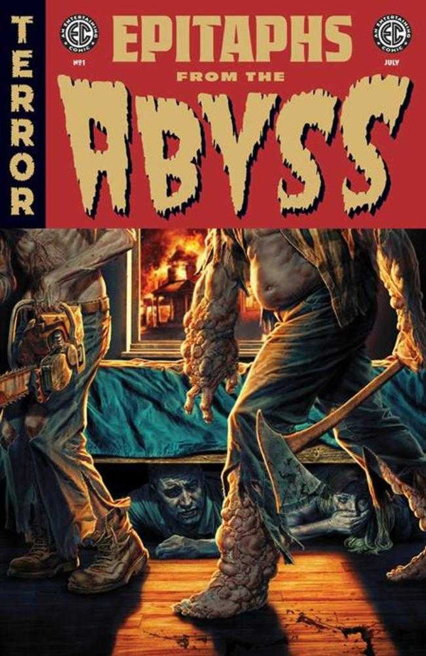 EC Epitaphs From The Abyss #1 (Of 5) Portada C Lee Bermejo Pueden ocurrir asignaciones de variantes de lámina dorada