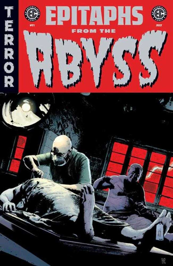 EC Epitaphs From The Abyss #1 (Of 5) Portada D Andrea Sorrentino Pueden ocurrir asignaciones de variantes de lámina plateada