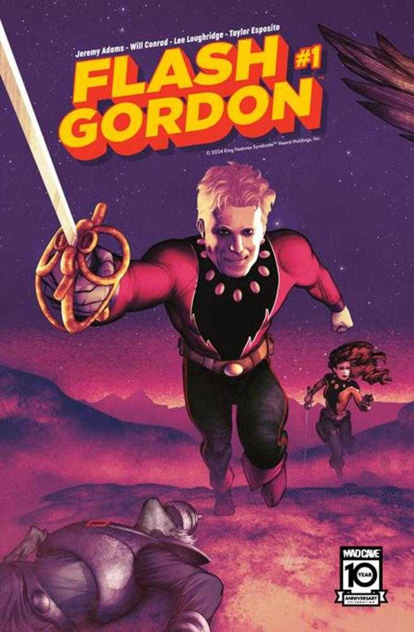 Flash Gordon #1 Portada B Frazer Irving Portada de conexión Variante