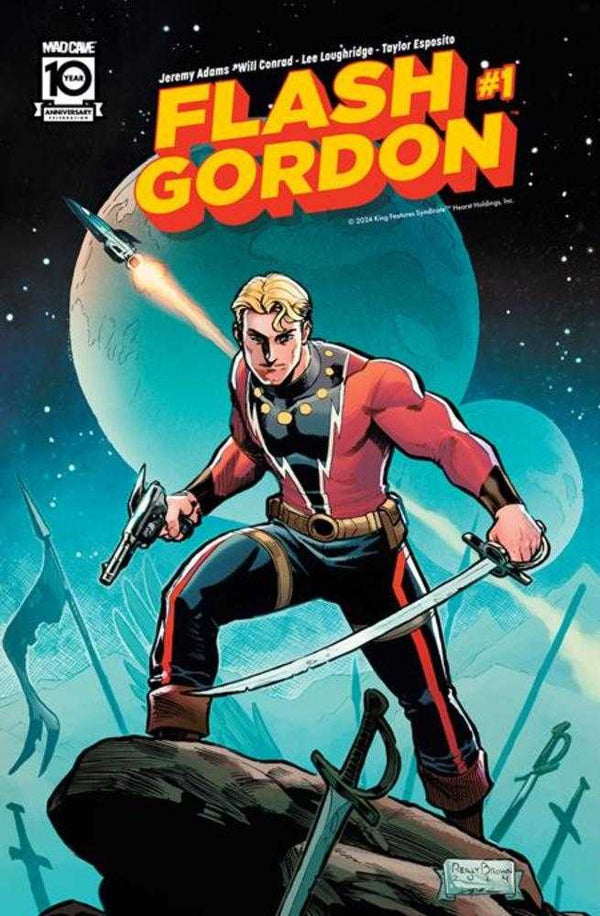 Flash Gordon #1 Portada C Variante Reilly Brown