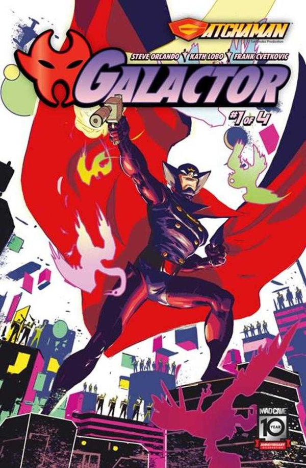 Gatchaman Galactor #1 (de 4) Portada B Variante de Riley Rossmo