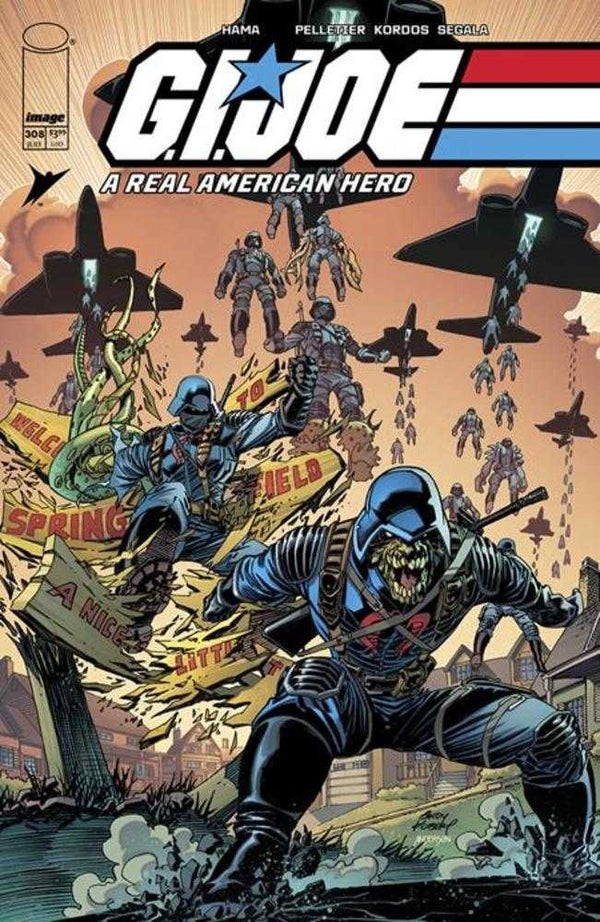 GI Joe Un verdadero héroe americano n.° 308 Portada A Andy Kubert y Brad Anderson