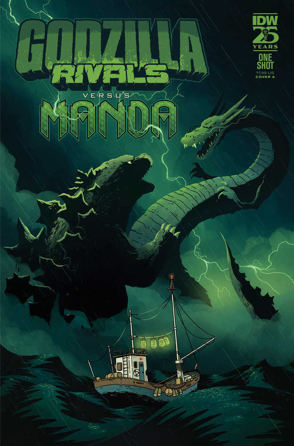 Godzilla Rivals: vs. Manda Portada A (Lawrence)