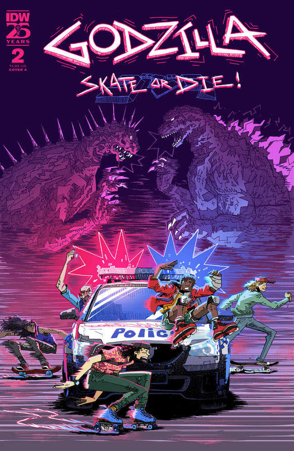 Godzilla: Skate Or Die #2 Portada A (Joyce)