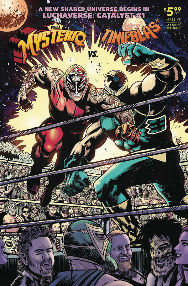 Luchaverse #1 Catalyst Cover D Superman V Ali Homage (Mature)