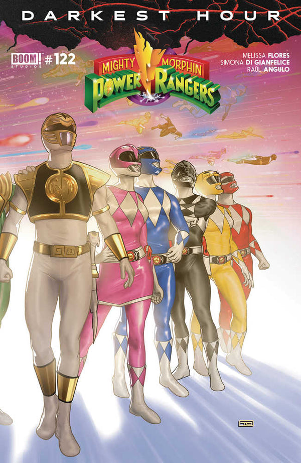 Mighty Morphin Power Rangers #122 Portada B Variante de conexión