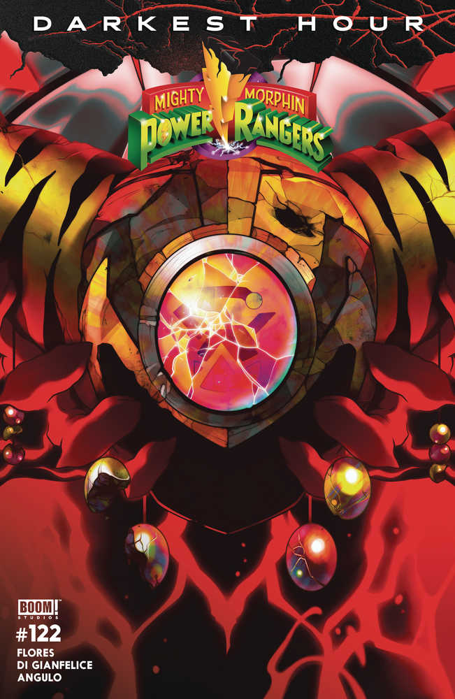 Variante de casco Cover D de Mighty Morphin Power Rangers n.° 122