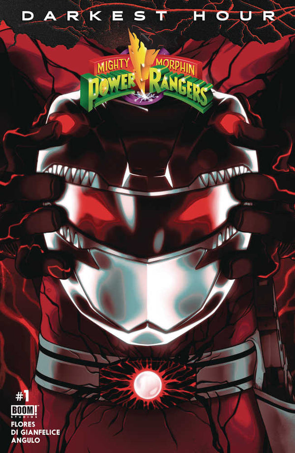 MMPR Darkest Hour #1 Cover D Casco Variante Montes