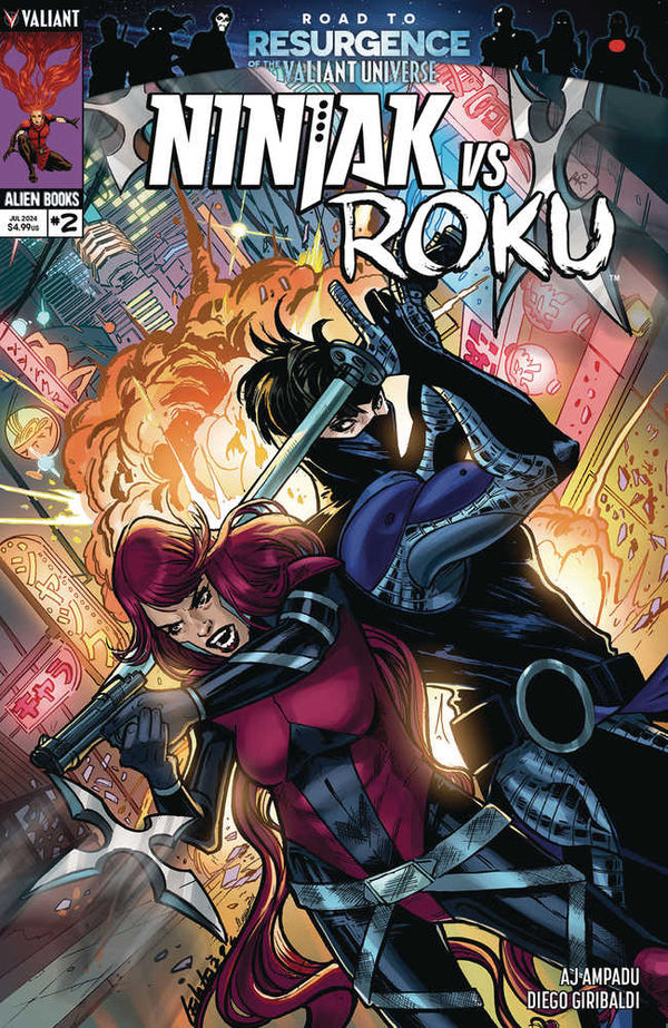 Ninjak vs Roku #2 (Of 4) Cover A Leiz