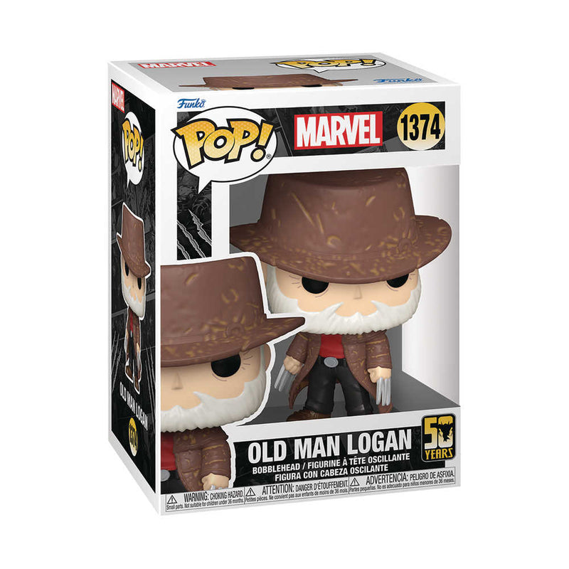 Figura de vinilo Pop Marvel Wolverine 50th Ult Old Man Logan