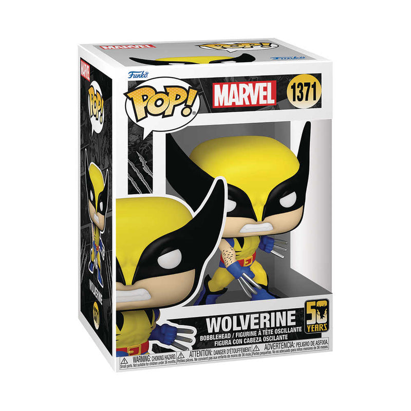 Figura de vinilo clásica Pop Marvel Wolverine 50th Ult Wolverine