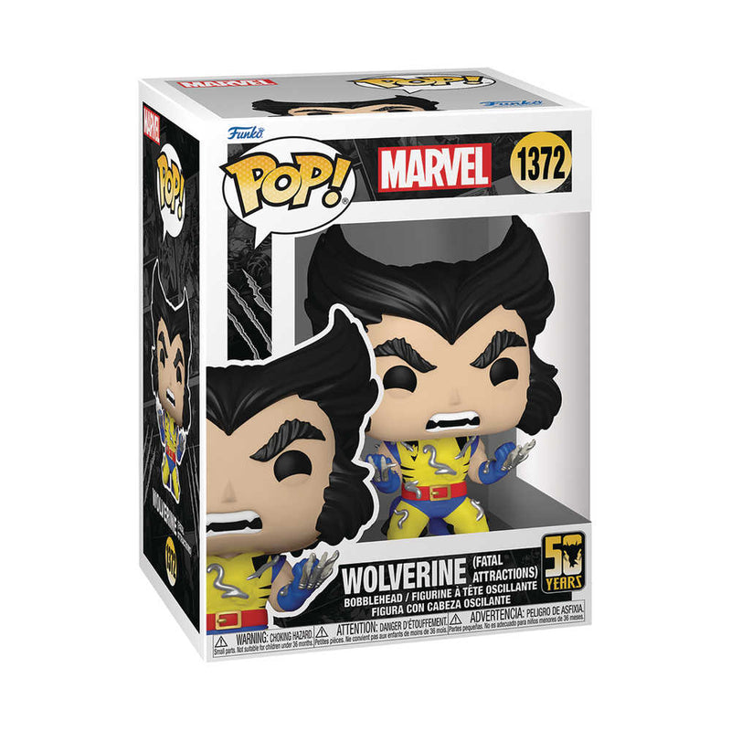 Figura de vinilo Pop Marvel Wolverine 50th Ult Wolverine con administrador