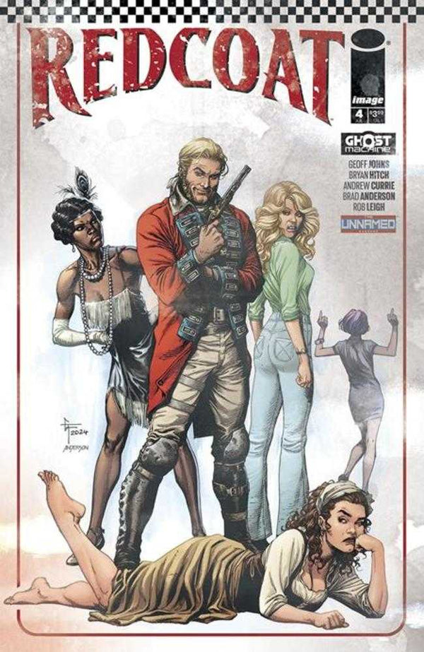 Redcoat #4 Portada B Variante de Gary Frank y Brad Anderson