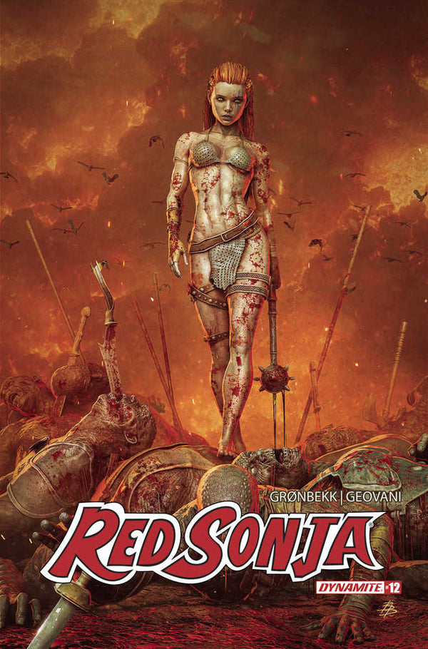 Cubierta B de Red Sonja 2023 n.º 12 para manillar