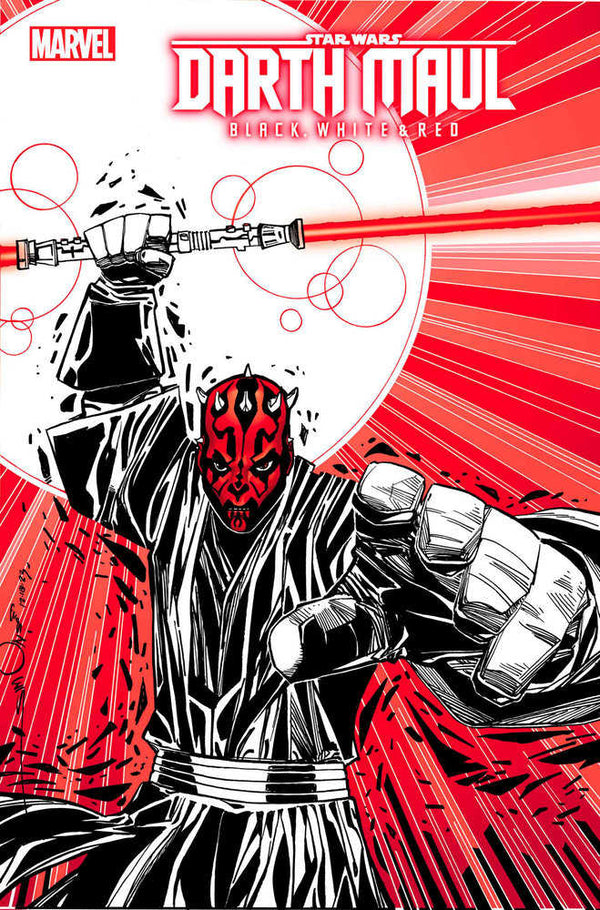 Star Wars : Dark Maul - Noir, Blanc et Rouge #4 Variante Walt Simonson