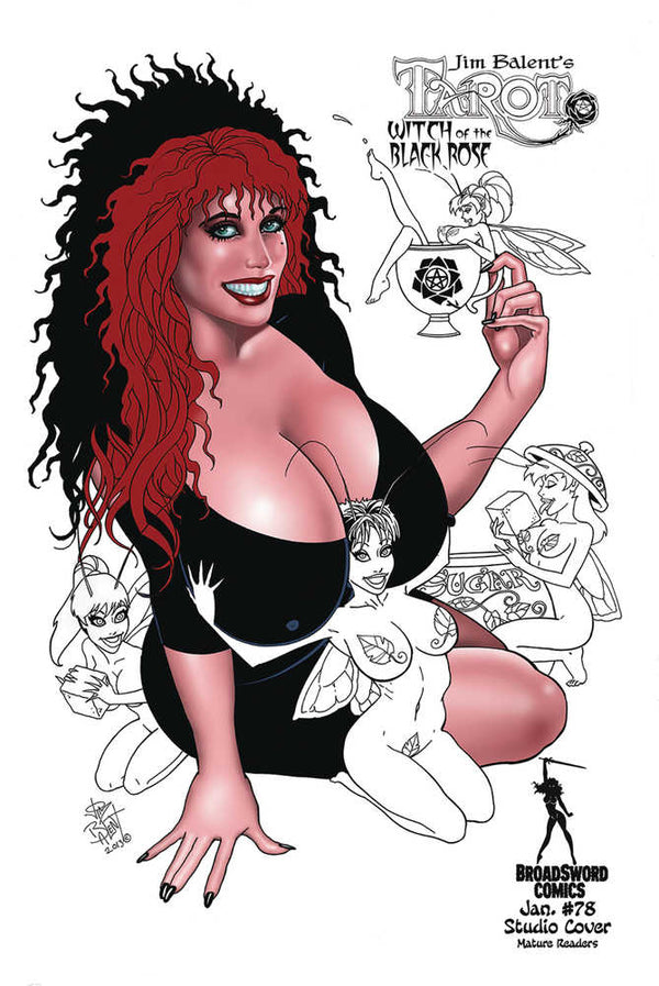 Tarot Witch Of The Black Rose #78 Studio Deluxe (Mature)