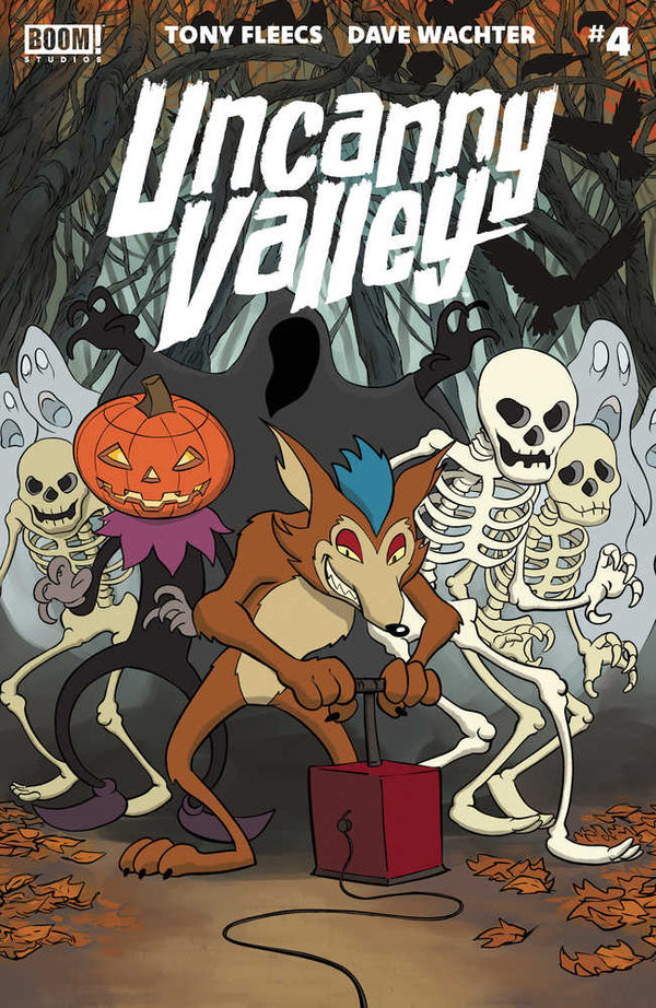 Uncanny Valley #4 (de 6) Portada de A Wachter