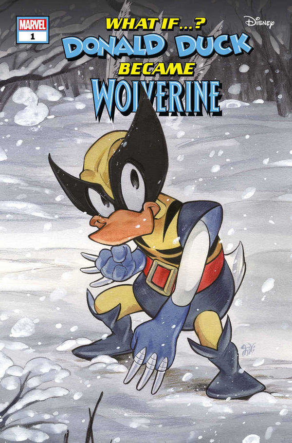 Marvel et Disney : Et si... Donald Duck devenait Wolverine #1 Peach Momoko Varian T