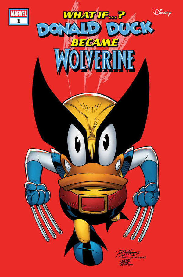 Marvel et Disney : Et si... Donald Duck devenait Wolverine #1 Variante de Ron Lim