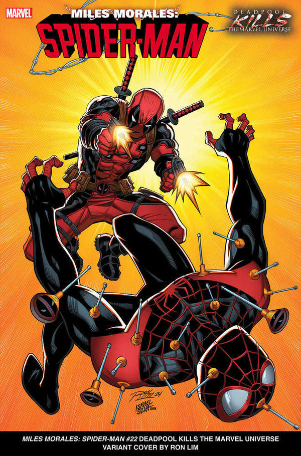 Miles Morales: Spider-Man #22 Ron Lim Deadpool mata a la variante del Universo Marvel [Bh]