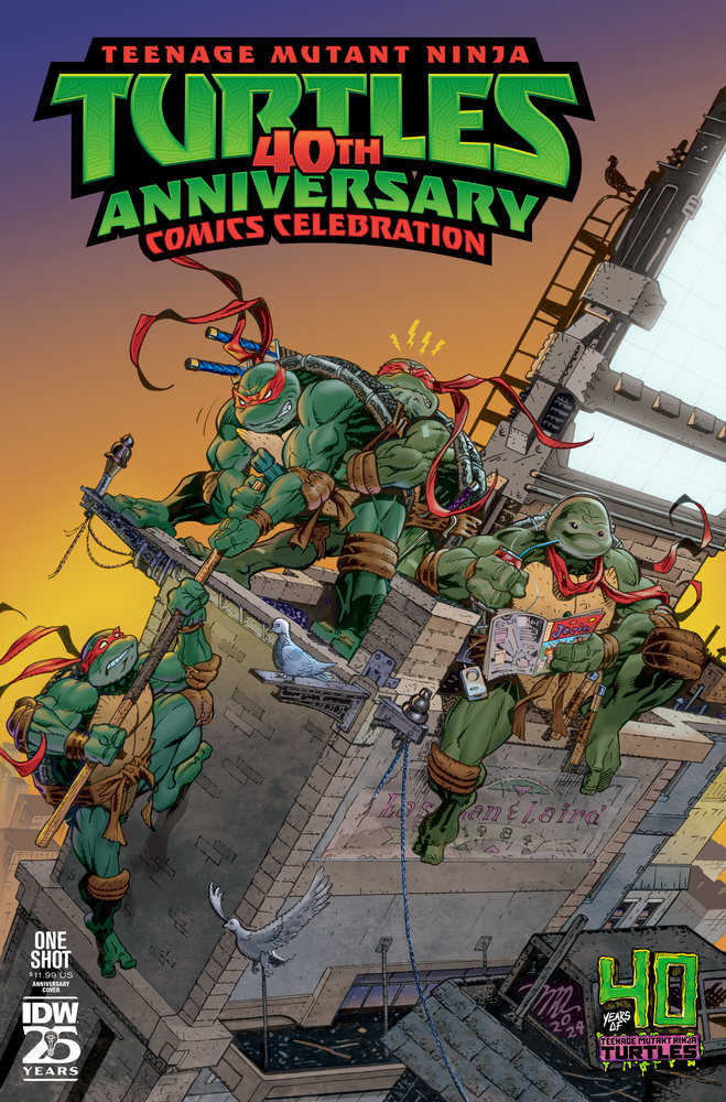 Teenage Mutant Ninja Turtles: 40th Anniversary Comics Celebration Variant 40th Anniversary (Dooney)