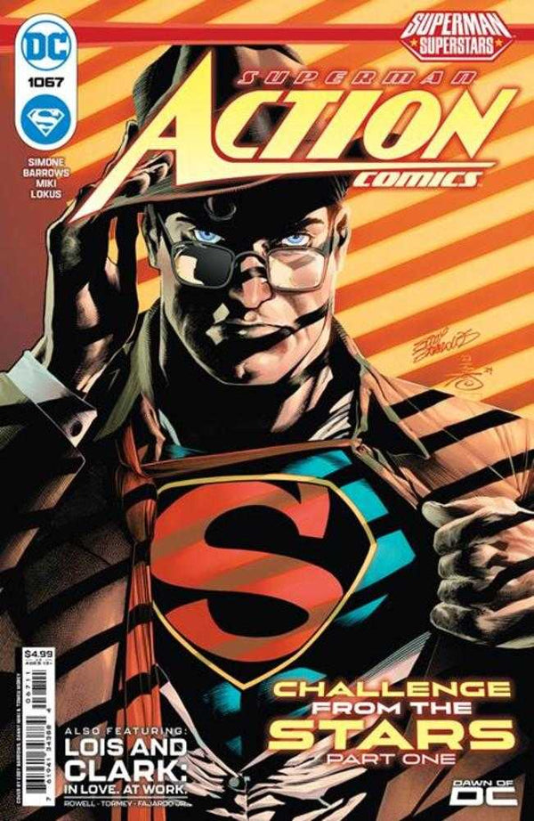 Action Comics #1067 Portada A Eddy Barrows y Danny Miki