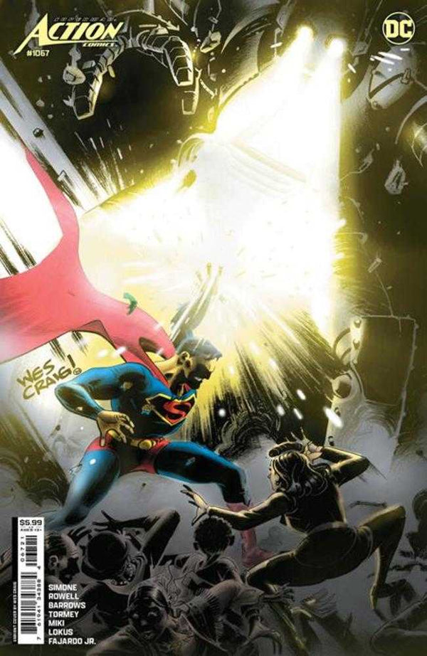 Action Comics #1067 Portada B Wes Craig Variante de cartulina