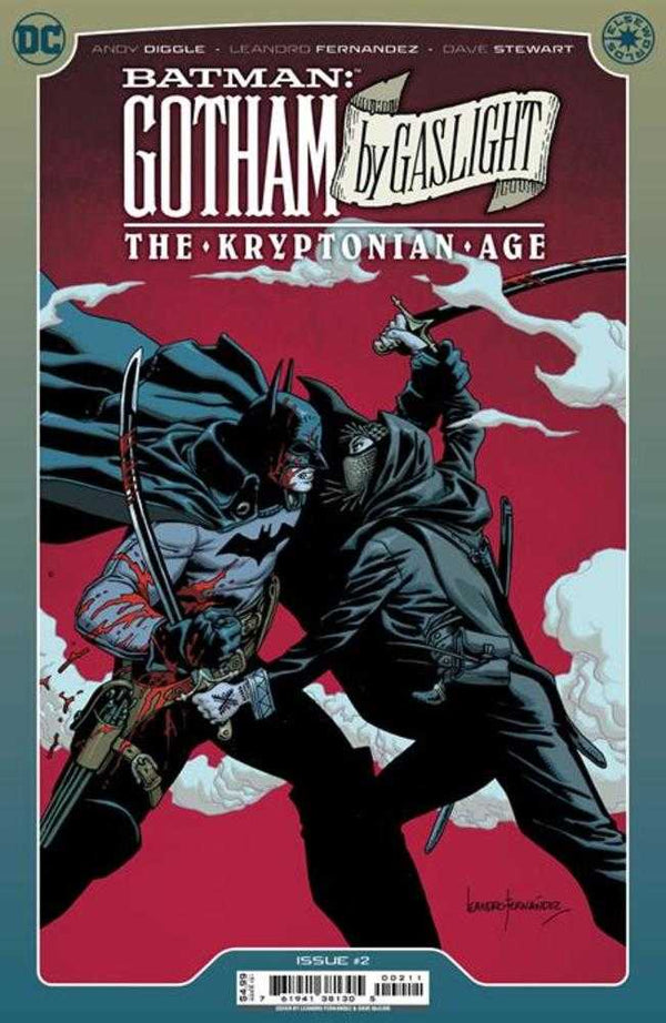 Batman Gotham By Gaslight The Kryptonian Age #2 (De 12) Portada A Leandro Fernandez