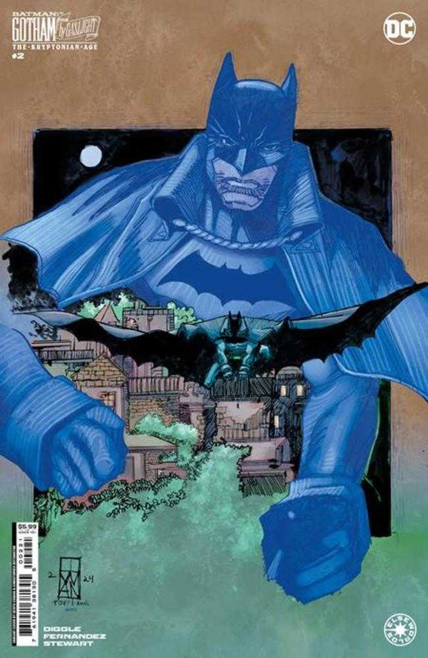 Batman Gotham By Gaslight The Kryptonian Age #2 (de 12) Portada C Denys Cowan Variante de cartulina