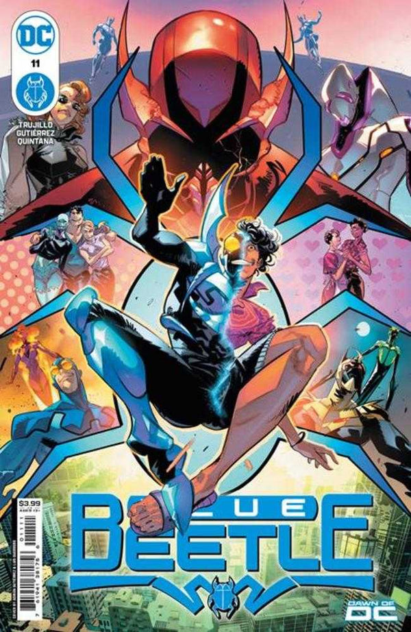 Blue Beetle #11 Portada A Adrian Gutiérrez