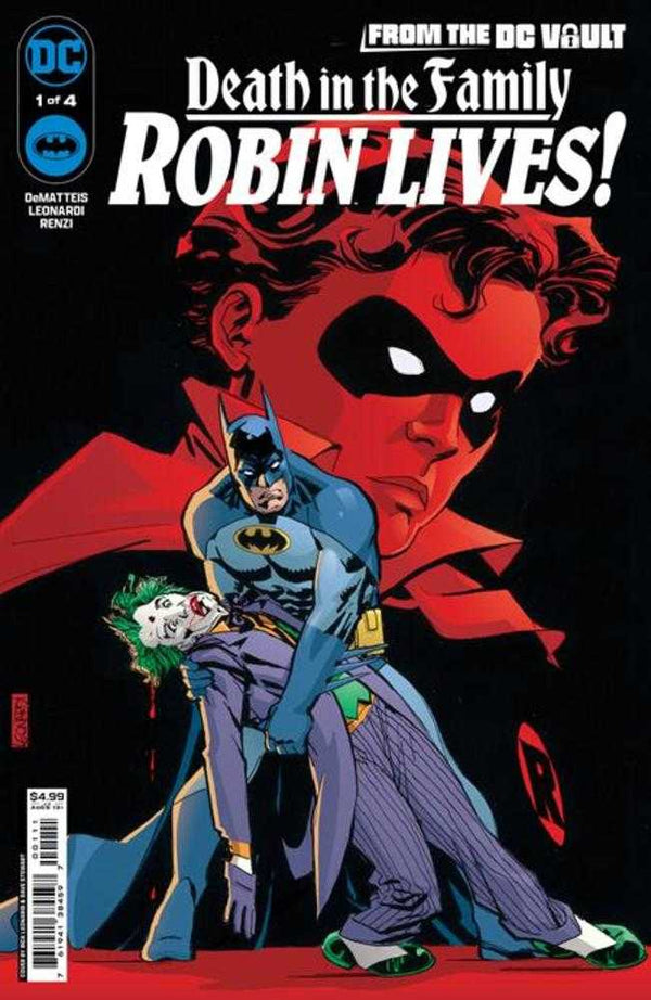 De la bóveda de DC Muerte en la familia Robin Lives #1 Portada A Rick Leonardi