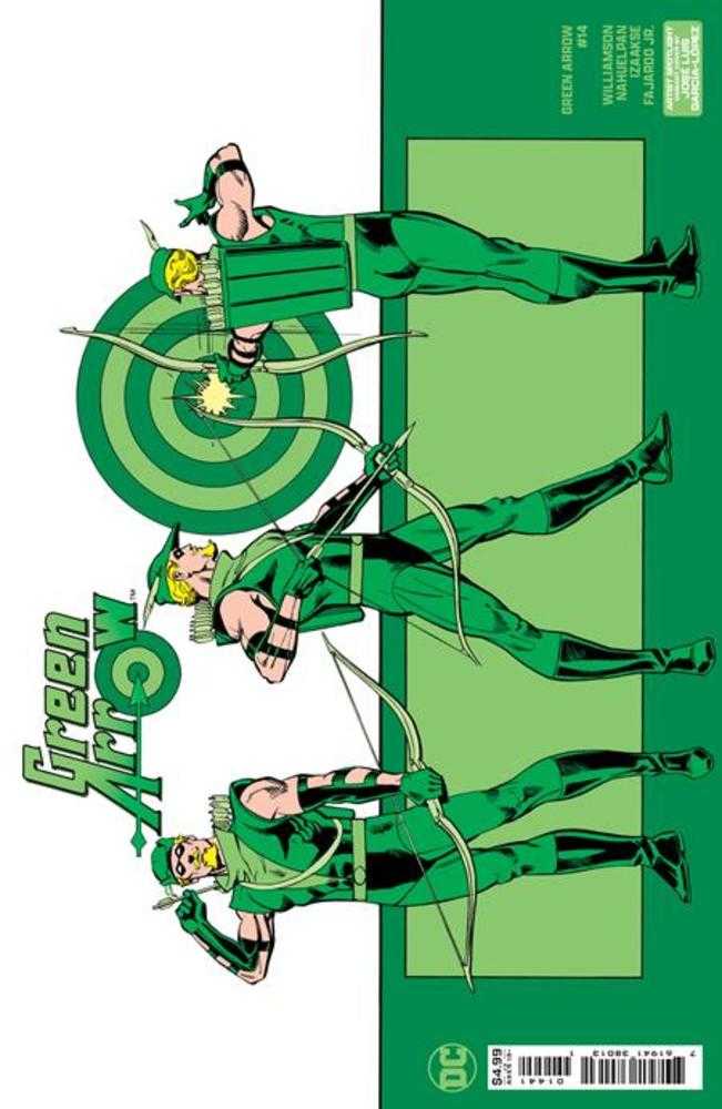 Flecha verde n.° 14, portada C José Luis García-López Artista destacado Variante de cartulina (Absolute Power)