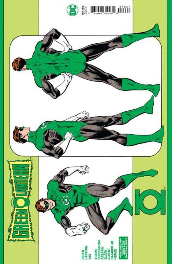 Green Lantern #13 Portada D Jose Luis Garcia-Lopez Artista destacado Variante de cartulina (Absolute Power)