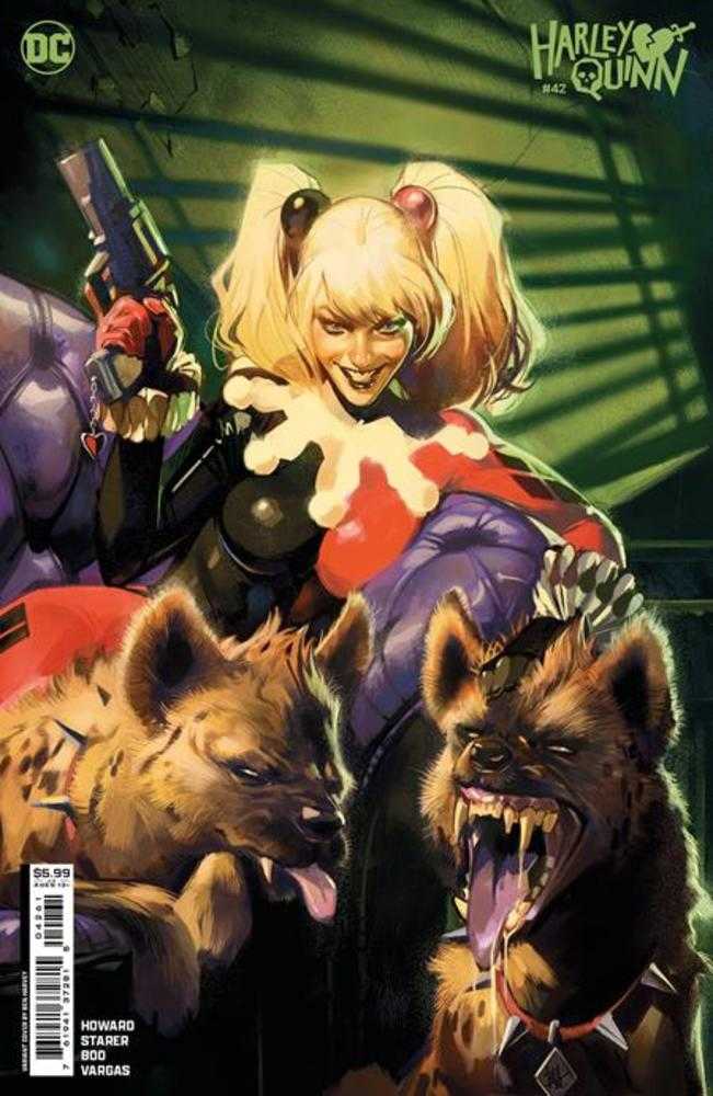 Variante de cartulina de Ben Harvey con portada C de Harley Quinn n.° 42