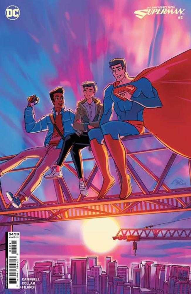 Mis aventuras con Superman n.° 2 (de 6) Portada B Variante de cartulina de Megan Huang