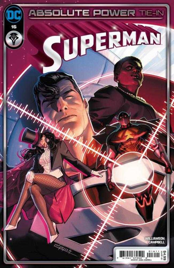 Superman #16 Portada A Jamal Campbell (Absolute Power)