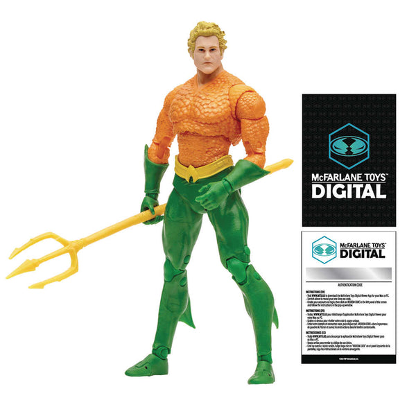 Figura de acción clásica Aquaman Wv1 de 7 pulgadas de DC Multiverse Digital