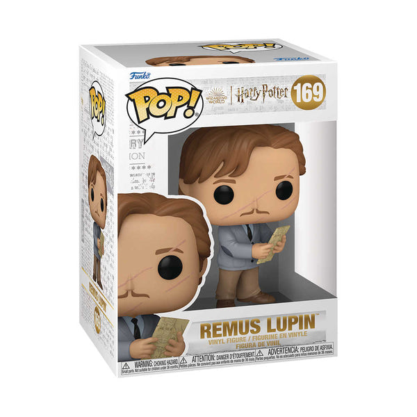 Figura de Lupin con mapa del prisionero de Azkaban de Hp Pop Movies