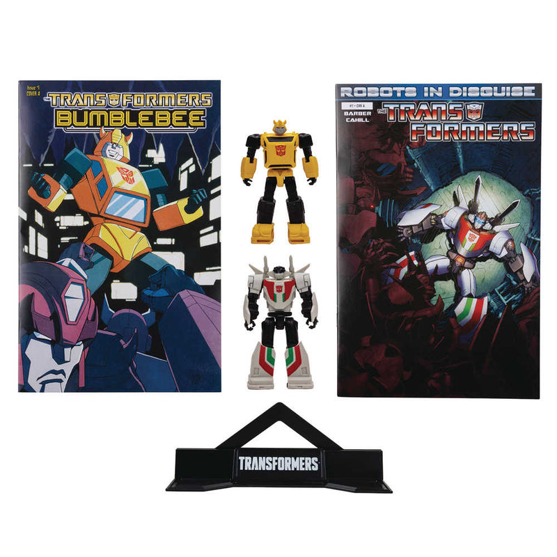 Figuras de acción de Transformers Wv1 Bumblebee y Wheeljack de 3 pulgadas, paquete de 2