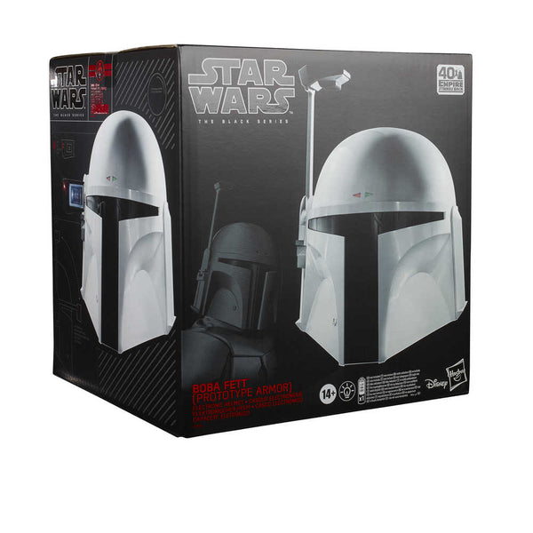 Star Wars Black Boba Fett Prototype Elec Helmet Reissue