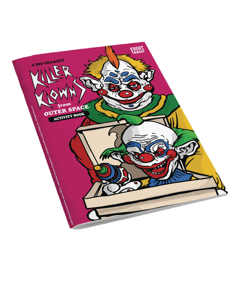 Killer Klowns From Outer Space Activity Book By Fright Rags