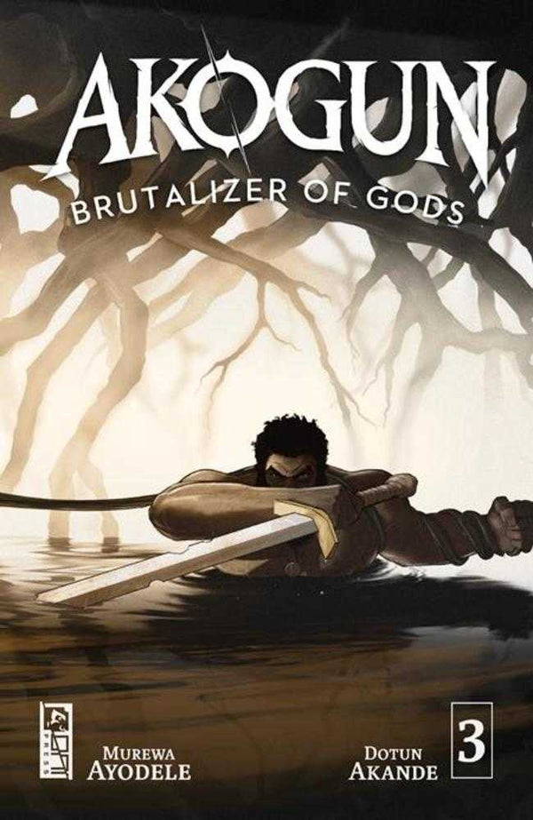 Akogun Brutalizer Of Gods #3 (de 3) Portada de Dotun Akande (para adultos)