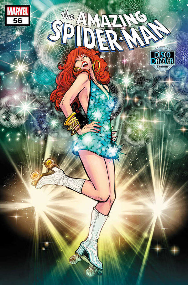 Amazing Spider-Man n.° 56 Joelle Jones Variante Disco Dazzler