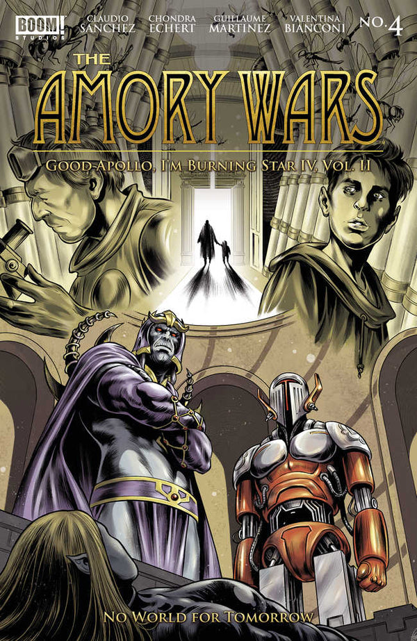 Amory Wars No World Tomorrow #4 (de 12) Portada A Gugliotta (para adultos)