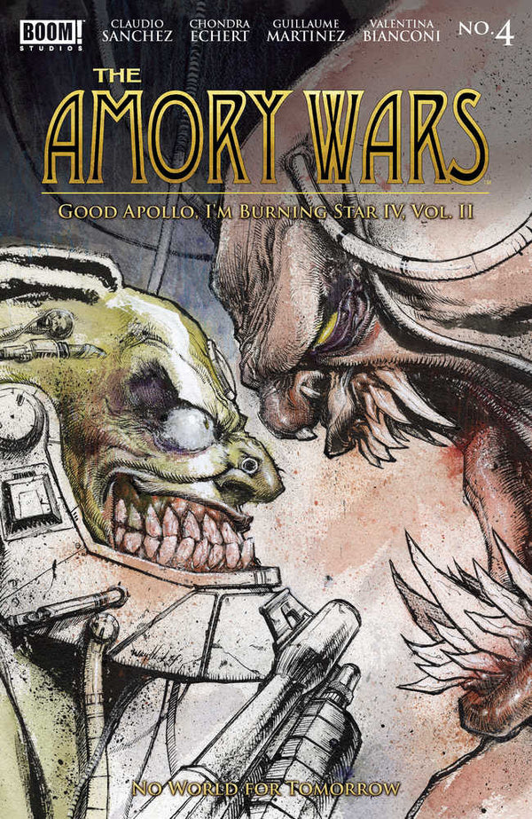 Amory Wars No World Tomorrow #4 (de 12) Portada B Wayshak (para adultos)